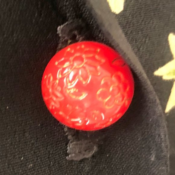 Vintage 1960s Bonafide Manifesto Blouse Size L - Picture 3 of 4